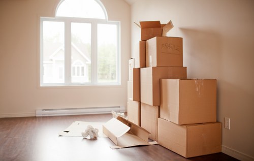 Commercial removals support for a Richmond upon Thames business