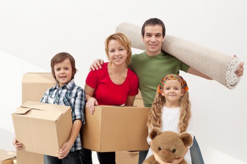 Local removals team handling access challenges in Richmond upon Thames flats