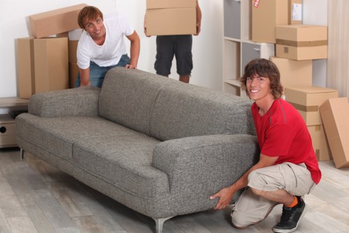 Strong packing cartons and protective materials for a local move